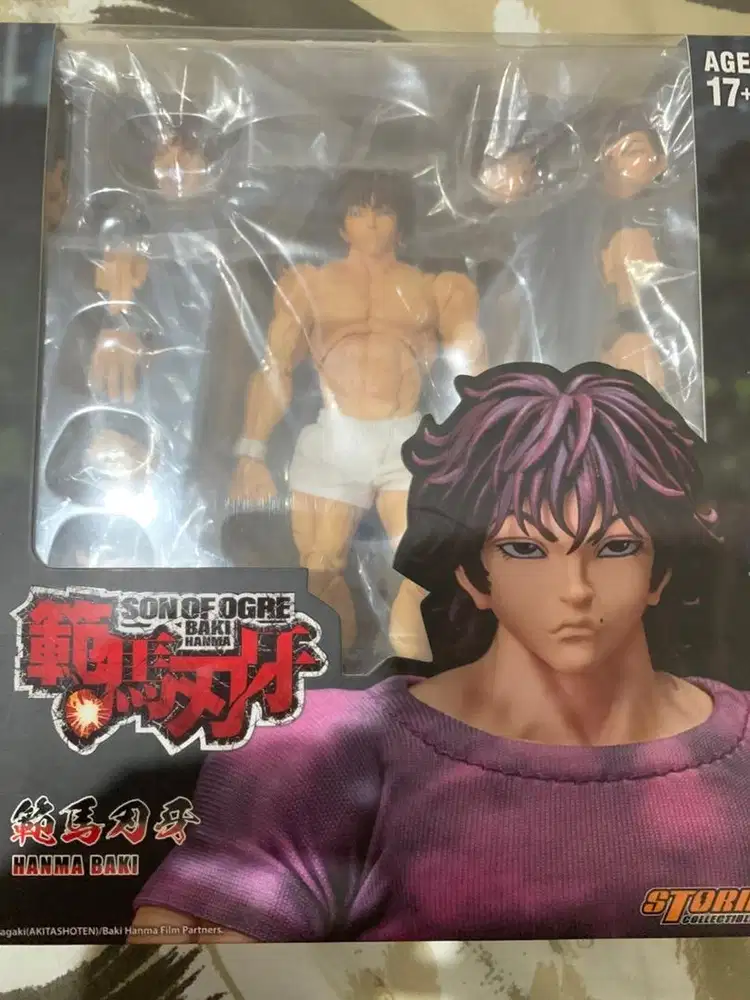 storm collectible baki hanma Original