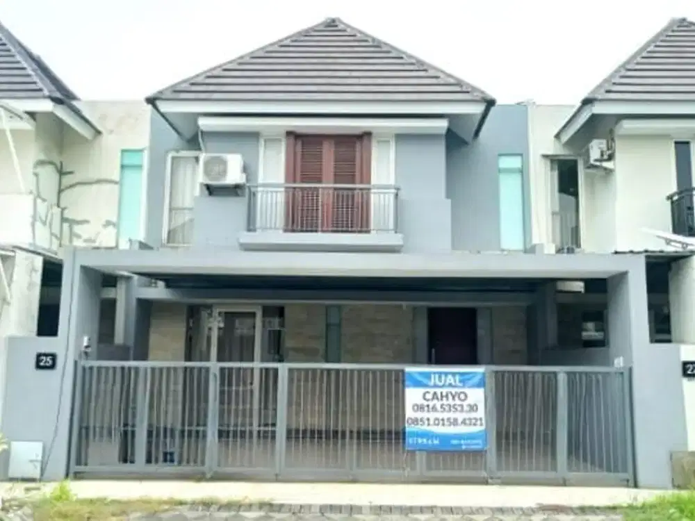 JUAL Rumah 2 Lantai Minimalis Topaz Pondok Tjandra Indah MERR