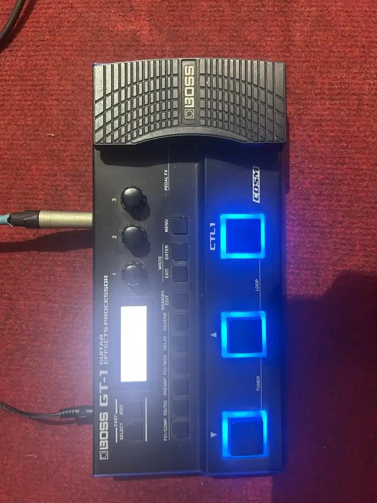 Jual efek gitar zoom GT-1