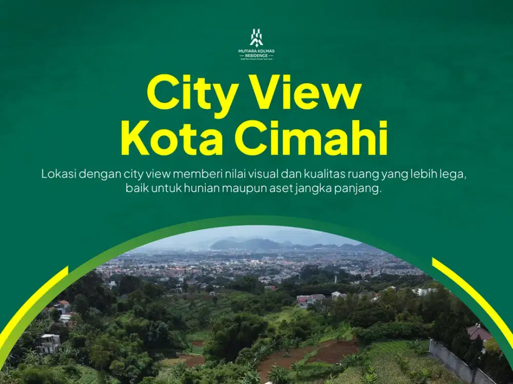 Dijual Tanah Siap Bangun di Cimahi – One Gate System, hanya 200 m ke Jalan Raya