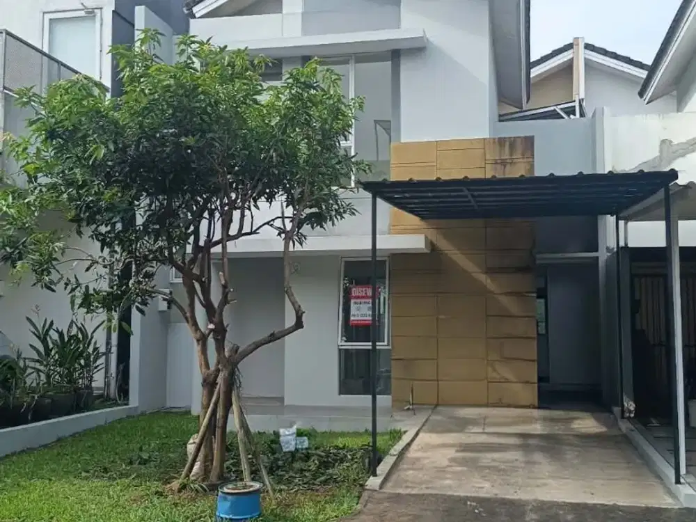 Disewakan Rumah Cluster Verdant Ville The Icon BSD