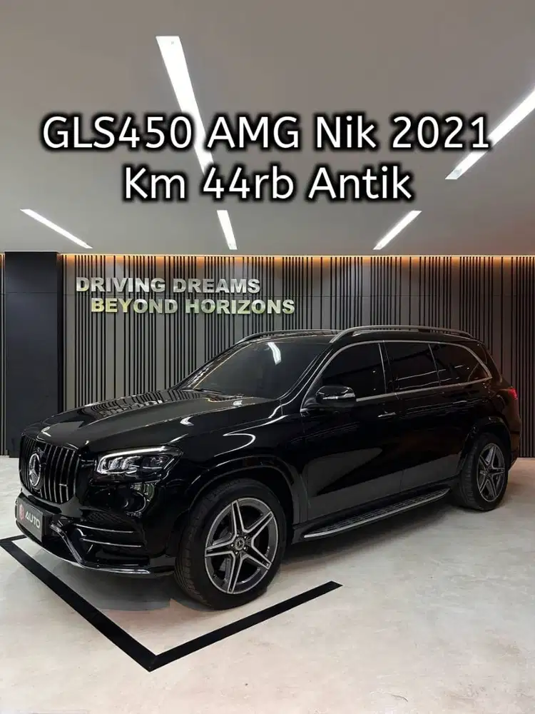 Mercedes Benz GLS 450 GLS450 AMG 2021 Hitam Mercy Km44rb B999UMR
