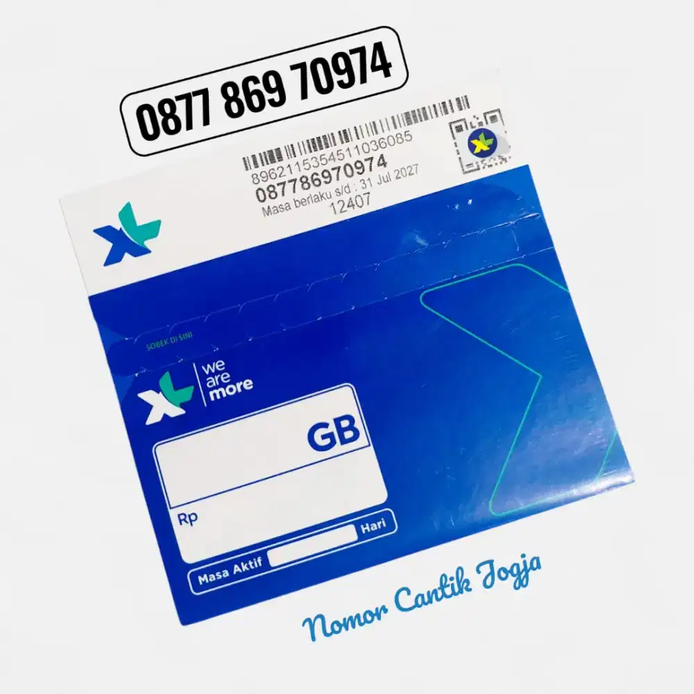 Nomor Cantik XL Jogja 70974 Reguler Prabayar