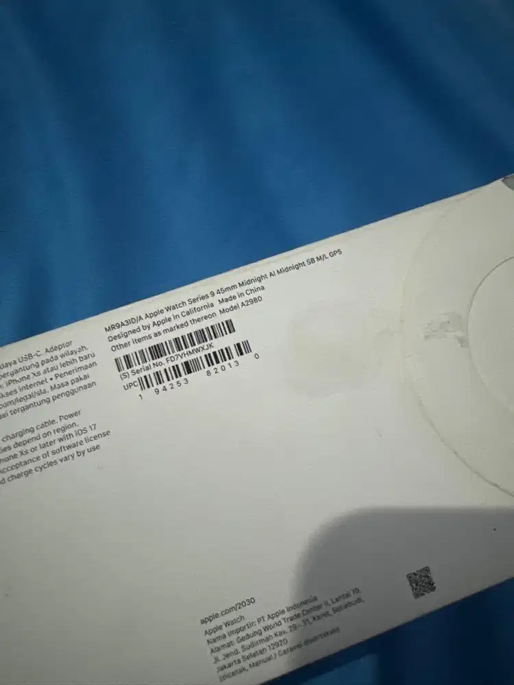 Apple Watch Series 9 45 mm black ex digimap