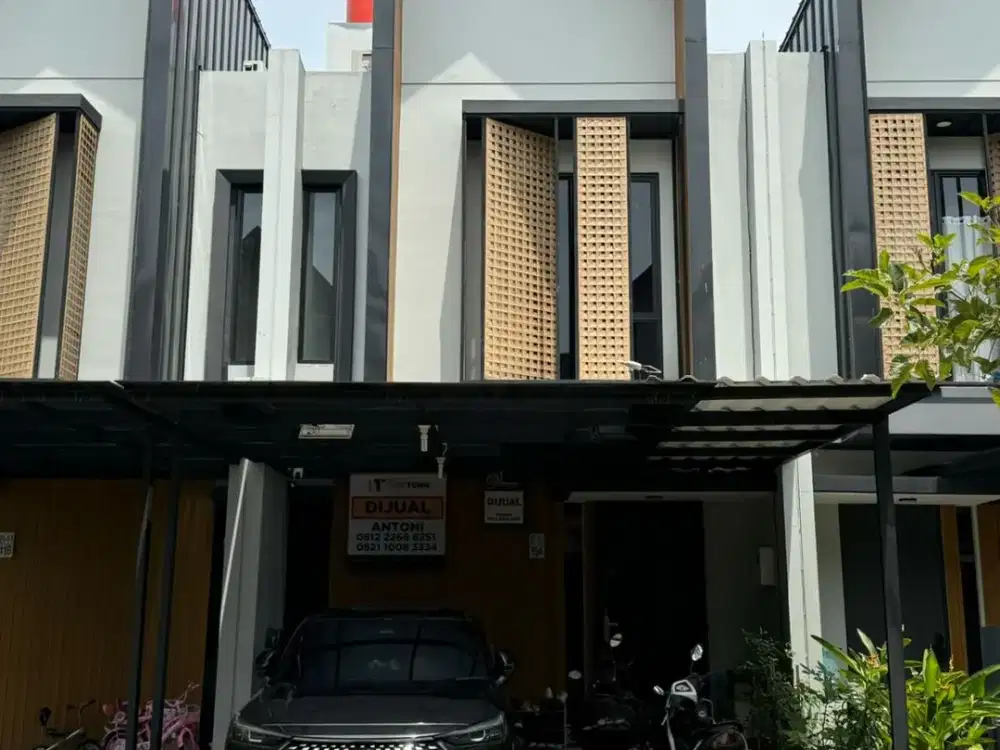 Dijual Rumah Modern Bagus di Cluster Mahakam JGC, Jakarta Timur