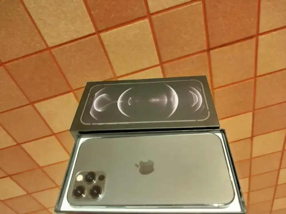 Iphone 12 pro 128gb warna matang