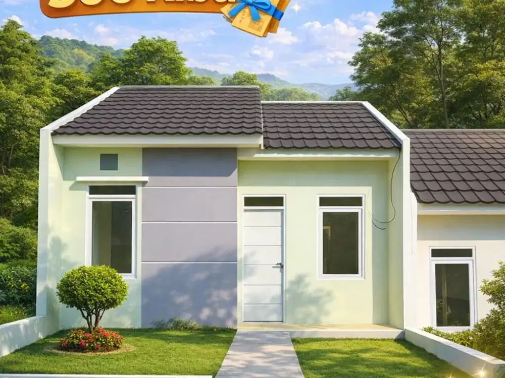 Rumah 100 Jutaan terlaris di dekat Pasar Cicalengka cicilan hanya 1 jutaan All In dan Tanpa DP 0%