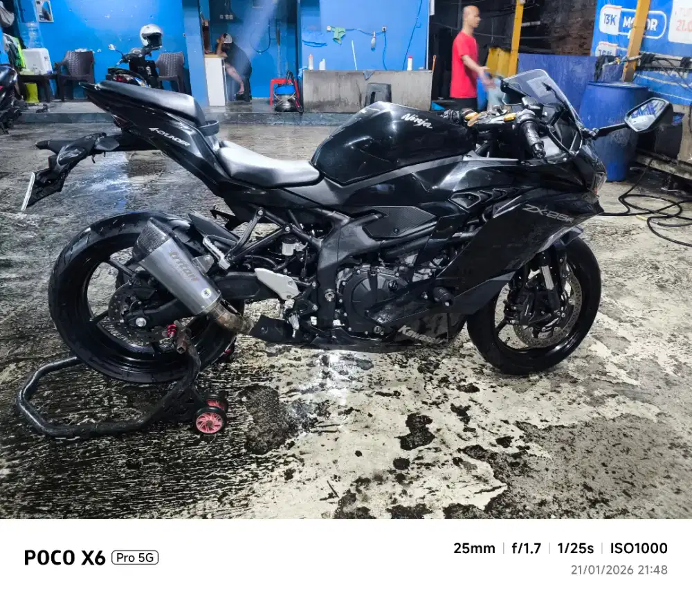 JUAL CEPET ZX25R NON ABS 2023 KM 2RB TFT !!!