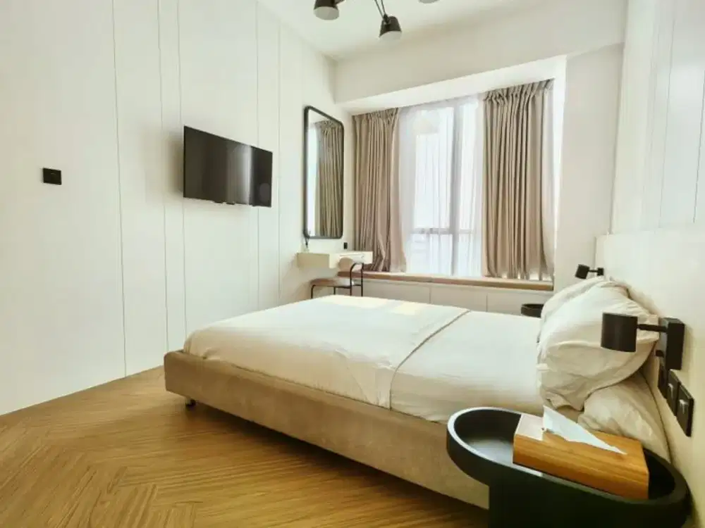 Taman Anggrek Residence Tower Condo 2Br+1 Fully Furnished Interior Modern Minimalis