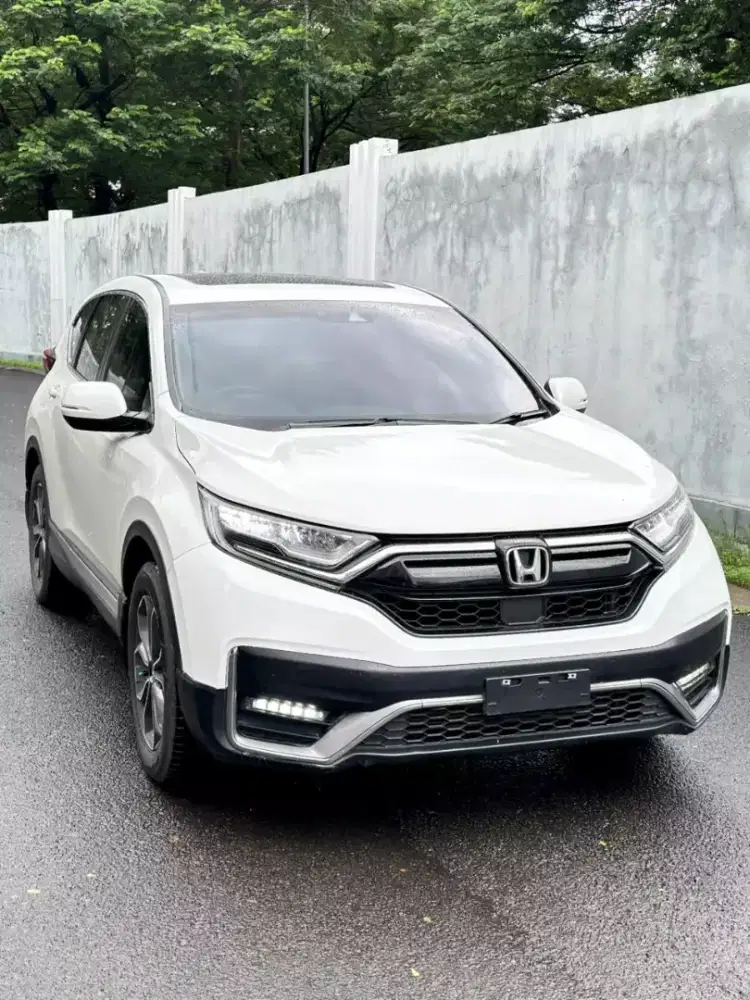 Honda CR-V Prestige 1.5 SENSING TURBO White on Black Full Record Honda