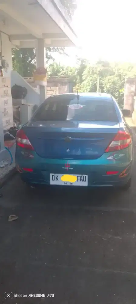 Sedan Proton Biru Metalik 2013