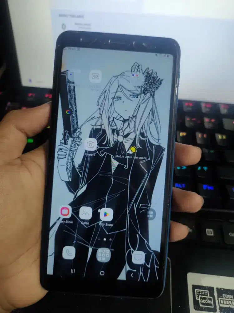 Handphone Samsung A7 128/4 not Xiomi, realme, Infinix, Oppo, Vivo,poco