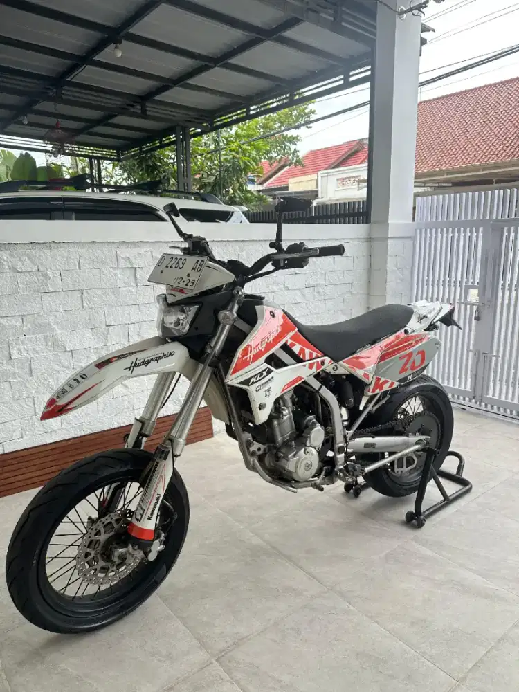 KLX 250 CC 2013 SUPER MOTO GAGAH