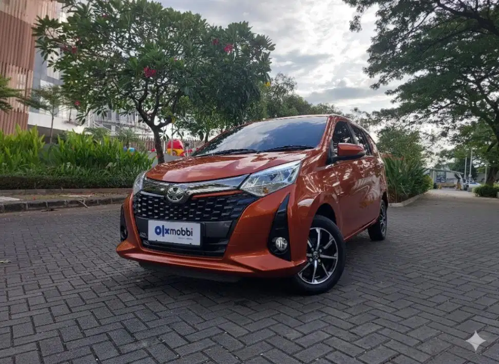 DP RINGAN Toyota Calya 1.2 G Bensin-MT 2022 Orange CRKNB