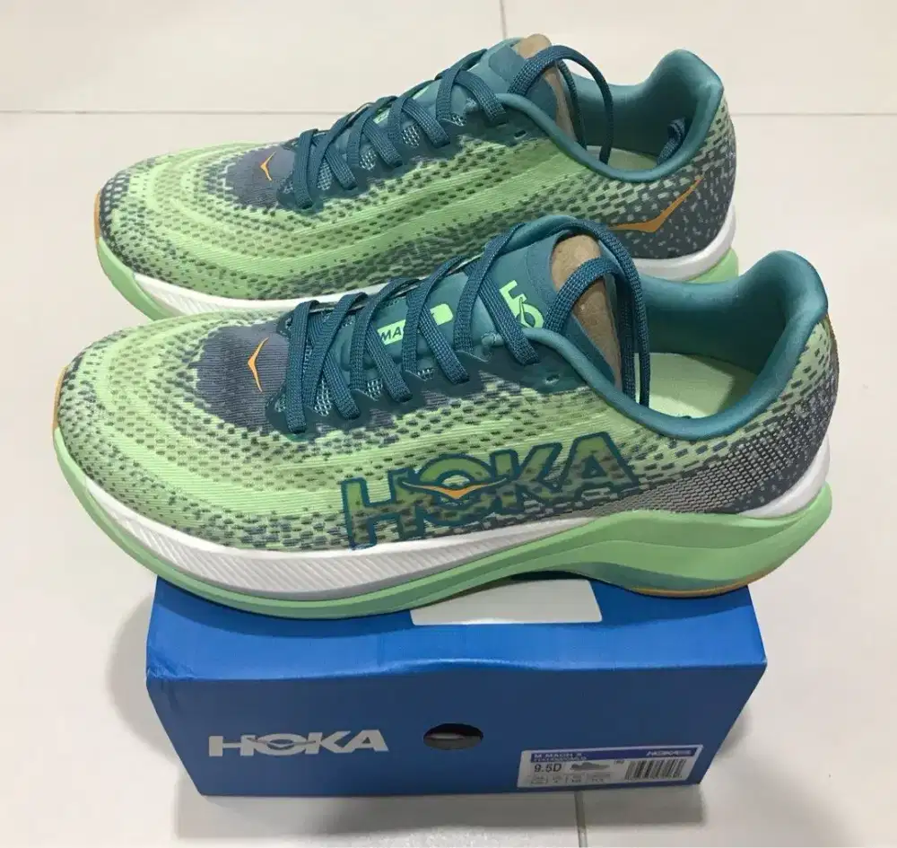 HOKA Mach X Lightweight Sepatu Running Lari Outdoor Original 43⅓