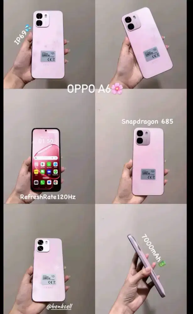 PROMO HP OPPO A6 6+6/128 + GARANSI RESMI 100%