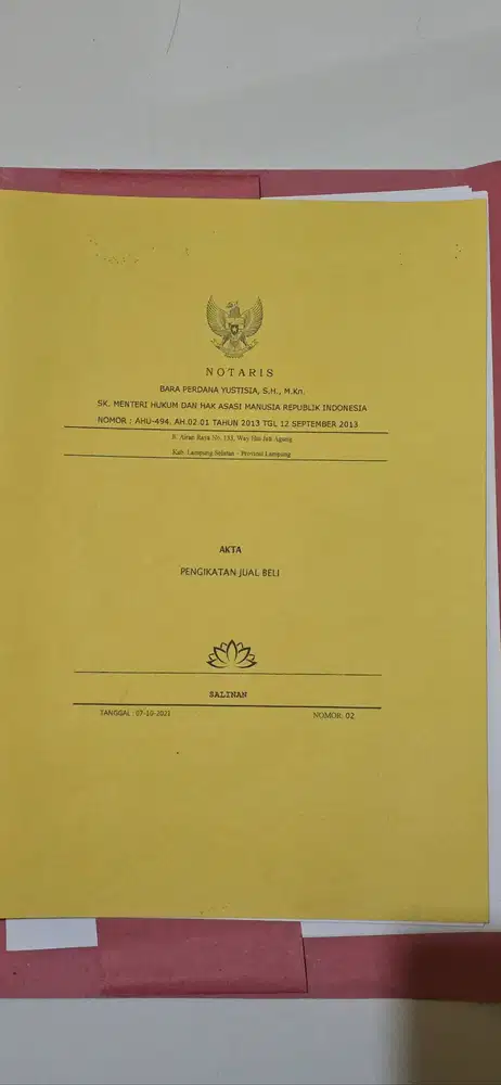 Di jual tanah kavling karang anyar