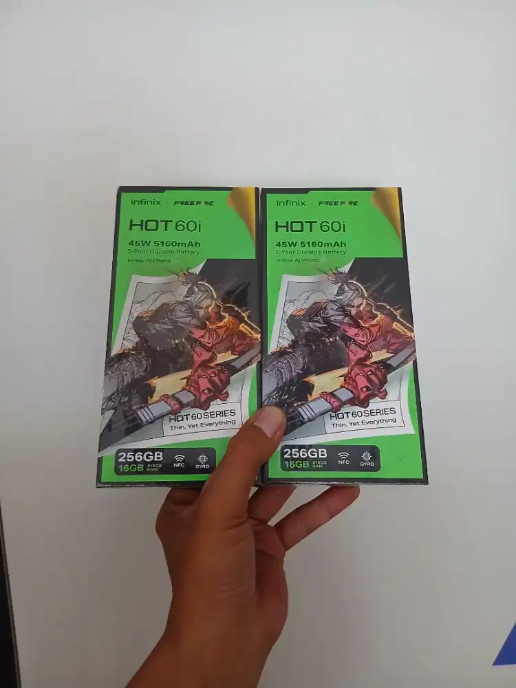 FAST RESPON WA Infinix Hot 60i NFC 8+8/256 Garansi resmi 1thn