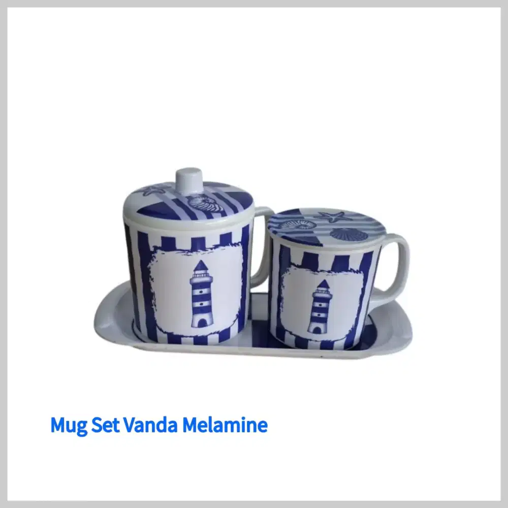 Mug Set Vanda Melamine