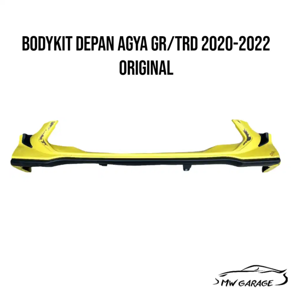 Bodykit depan Agya GR 2020-2022 Original copotan
