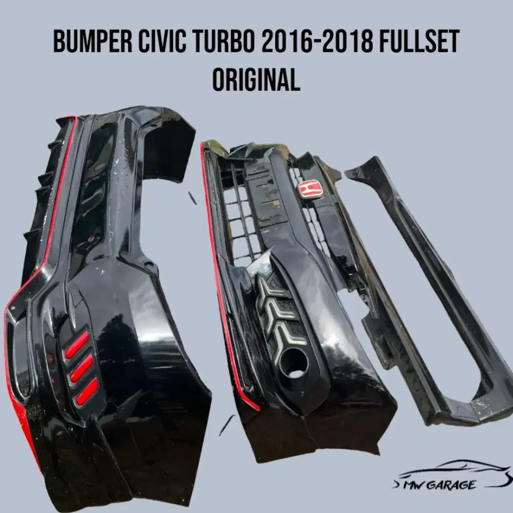 Bumper Civic Turbo 2016 2017 fullset bodykit