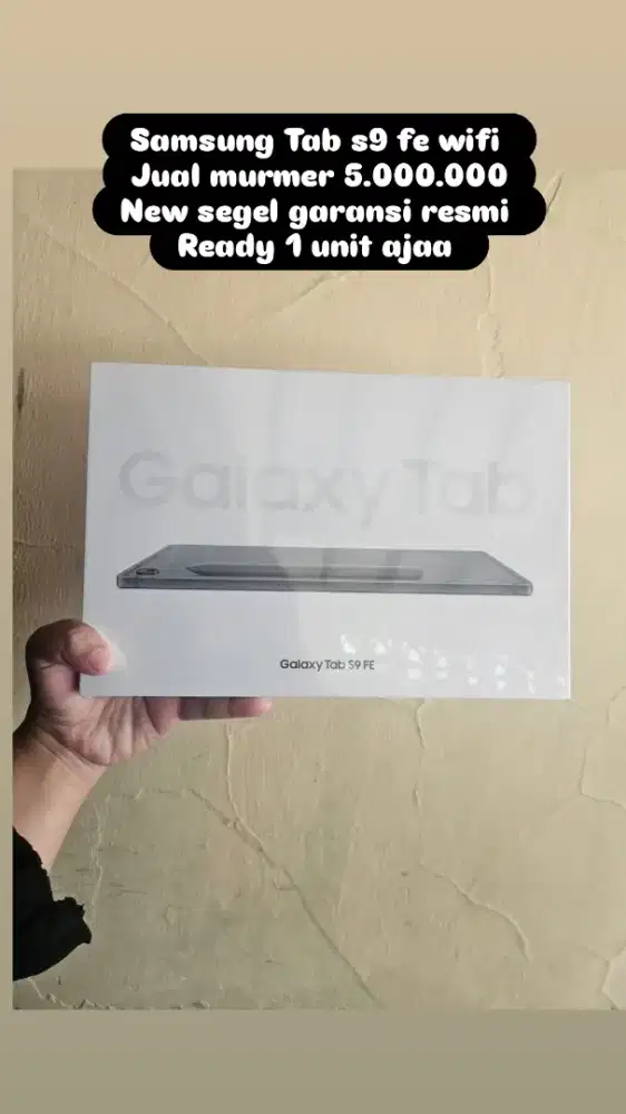 S9fe 6/128 wifi garansi sein