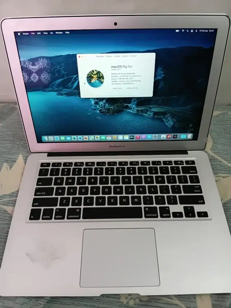 Macbook Air 2015 I7 8/512gb All Normal