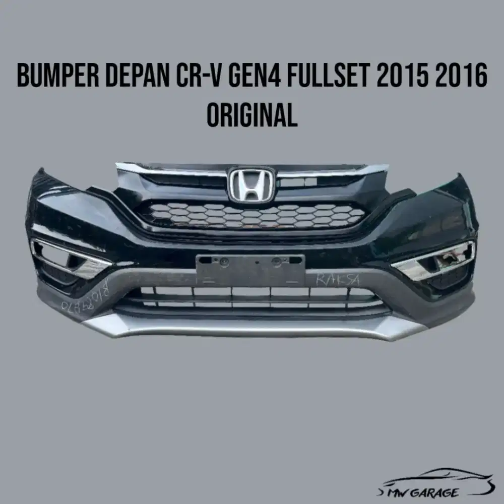 Bumper depan CRV Gen4 Facelift 2015 2016 fullset original