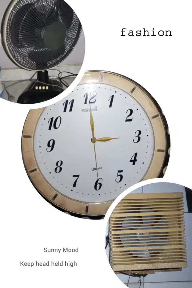 kipas meja cosmos Jam Esti loren Exhaust 10inc 3brg Rp.250rb net