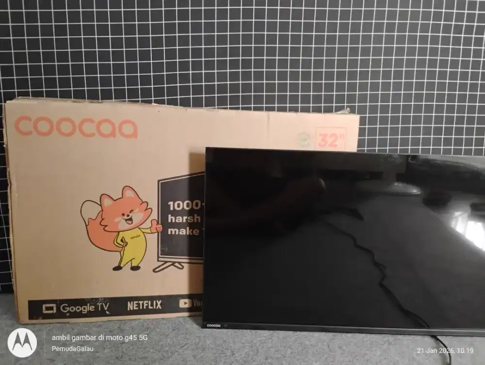 Tv Android Merek CooCaa 32 Inch