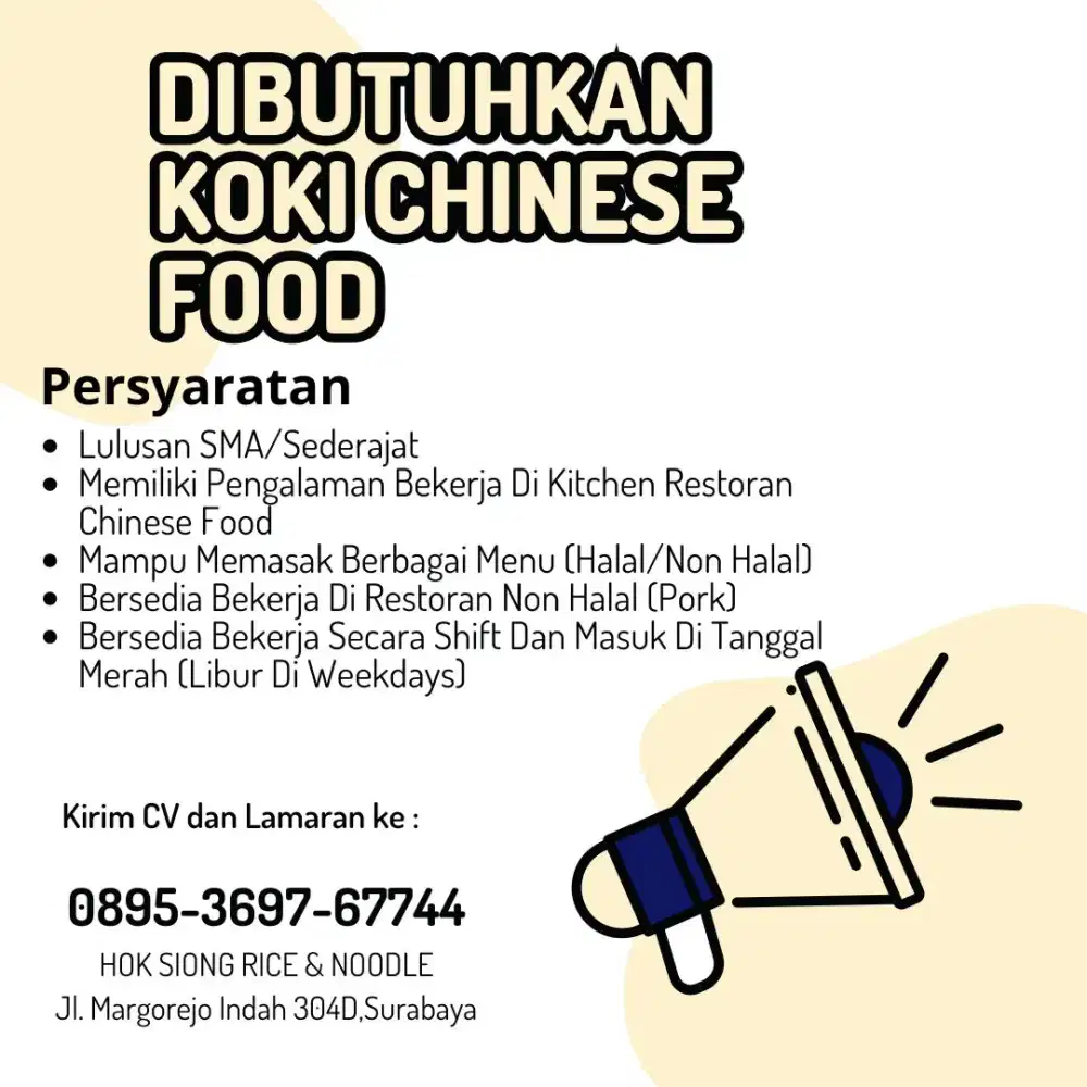 Chinese Cuisine Chef