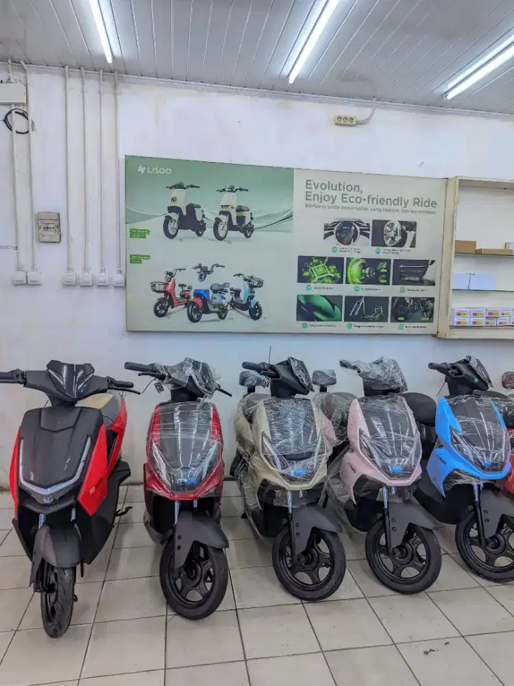 SEPEDA LISTRIK MULAI DARI 3JTAAN AJA CASH/CREDIT BISA TANPA DP 0%