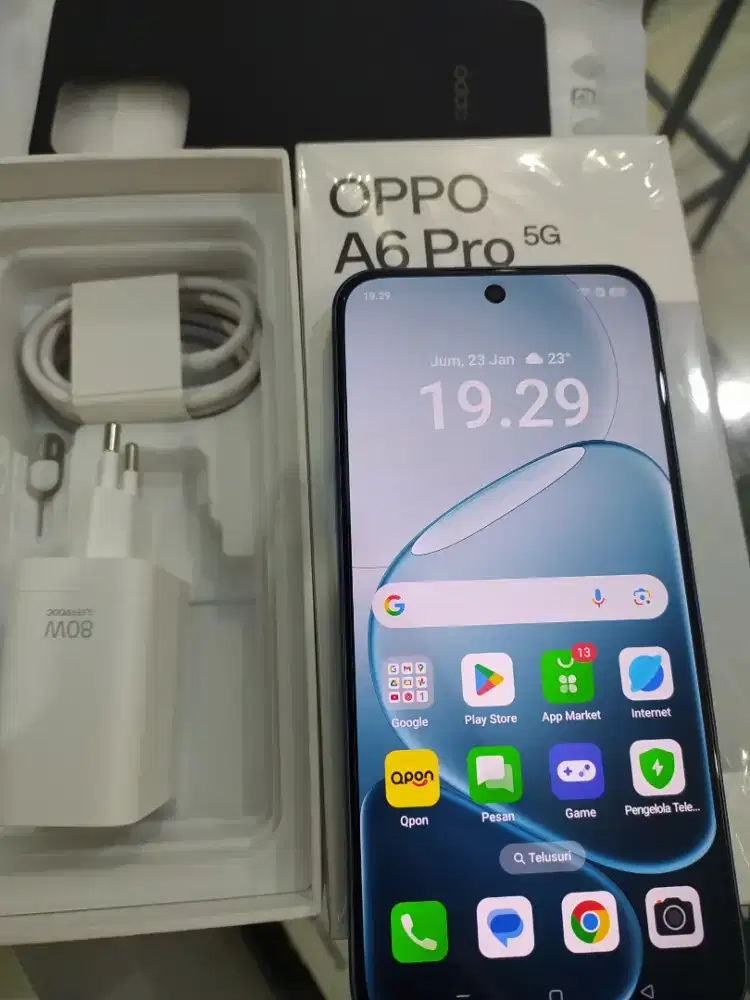 OPPO A6 PRO 5G RAM 8 ROM 256 SECOND LIKE NEW