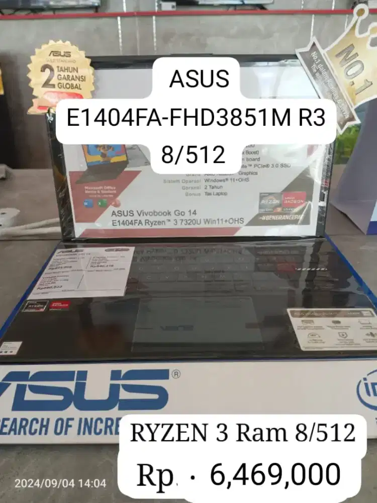 PROMO CREDIT LAPTOP ASUS BUNGA 0% TANPA DP