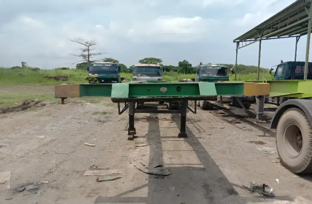 Ekor trailer 40 feet head trailer traktor