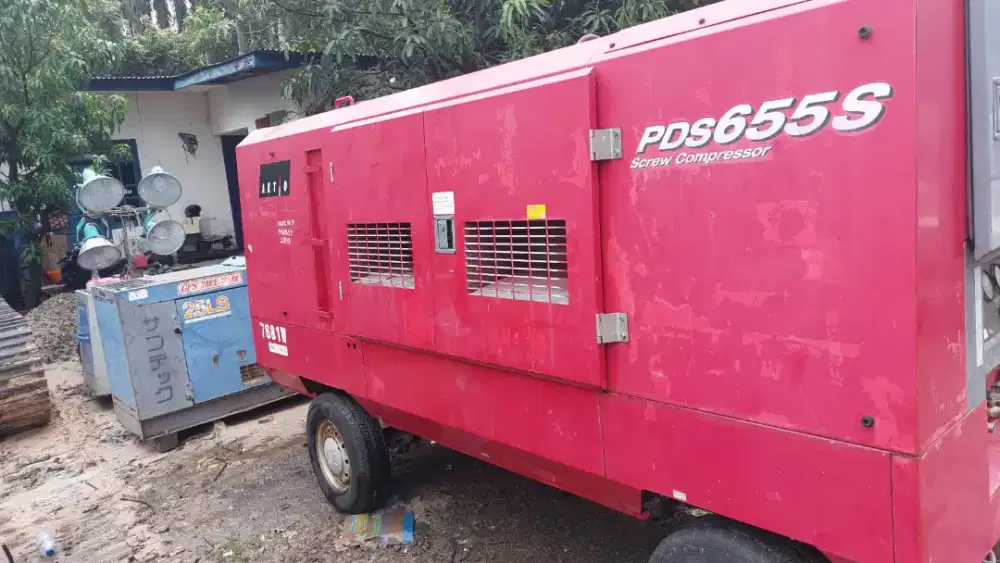 Dijual Kompresor Airman PDS655S Air Compressor 655 cfm bildup Harga DP