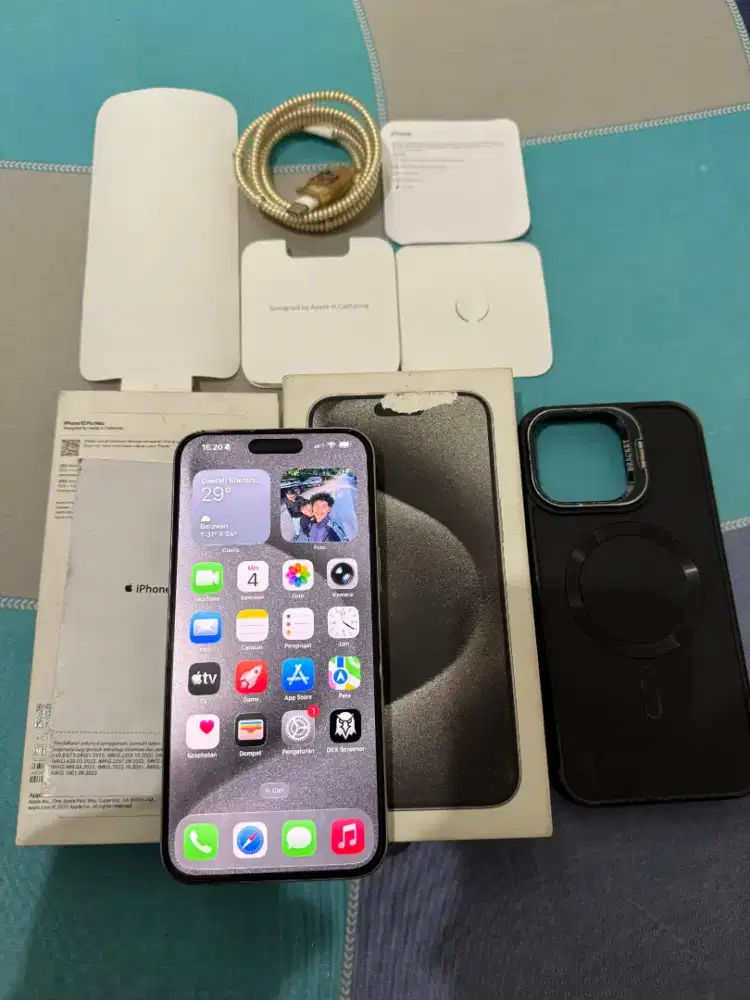 IPHONE 15 PROMAX 256GB IBOX FULLSET