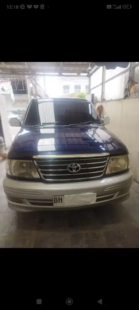TOYOTA KIJANG KRISTA 2.0 M/T( MANUAL) THN 2004 WARNA BIRU SILVER