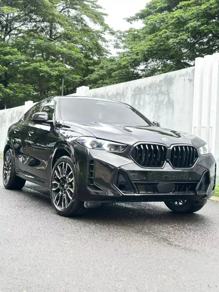 BMW X6 XDrive 4.0i M-Sport 2024 Black on Red!Odo 7rb RECORD BMW!