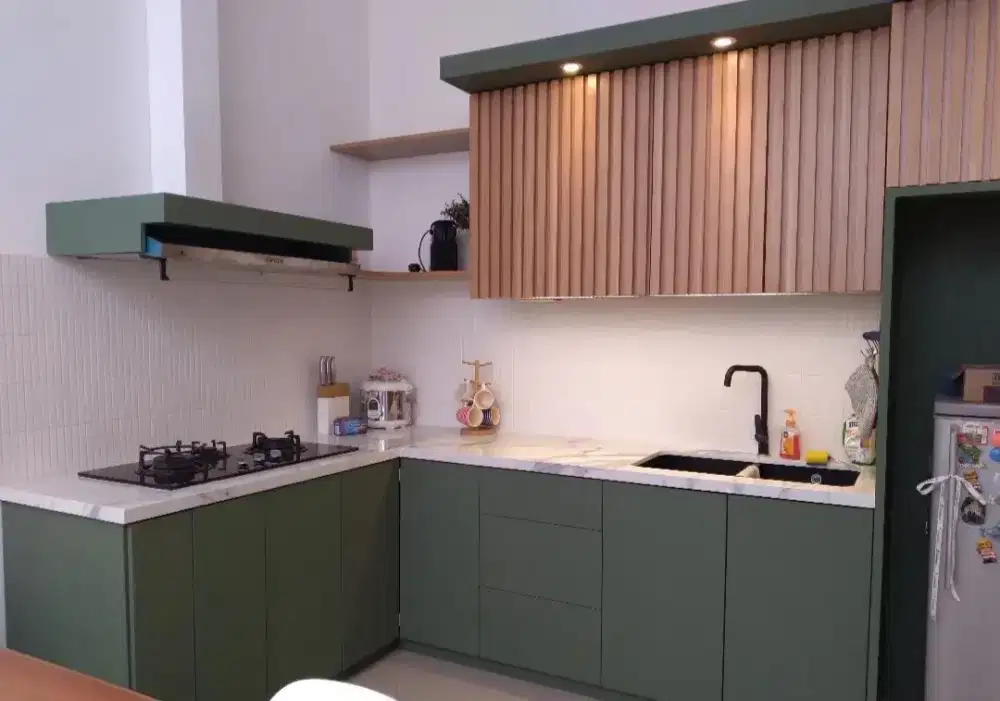 Kitchen Set Minimalis Custom | Free Survey & Desain | Bergaransi