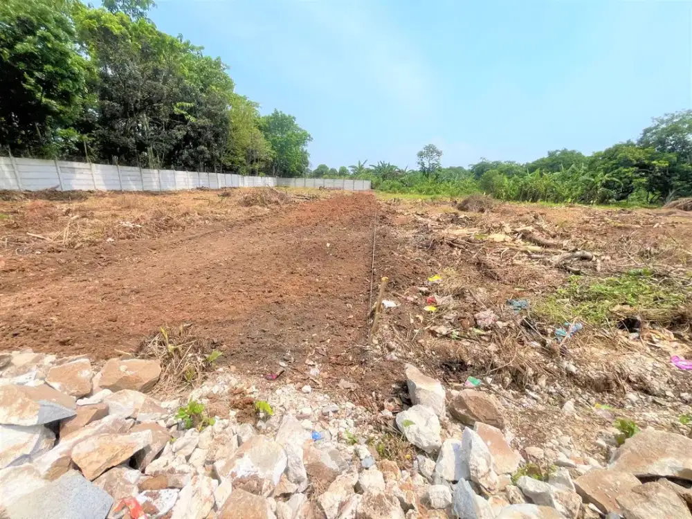 Tanah Dijual SHM, 10 Menit Stasiun Jatake, 1,6 Jt-an/m2