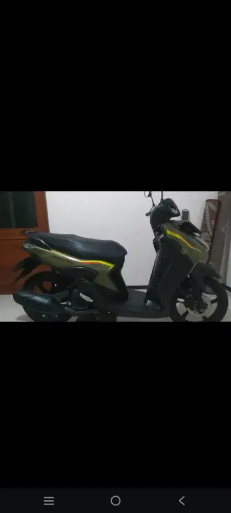 Yamaha gear bluecore tahun 2022 akhir mulus sekali komplit