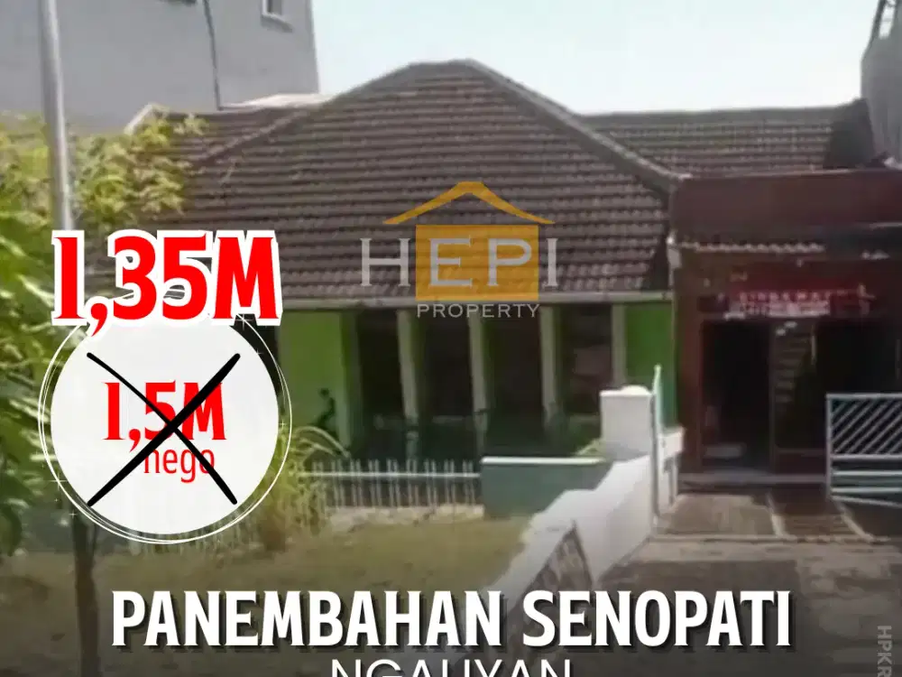 Dijual Rumah dengan View di Jl.Panembahan Senopati Ngaliyan Semarang