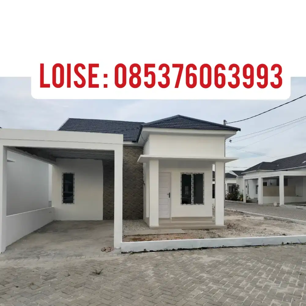 Type  Ready Siap Huni jl.Bukit Barisan