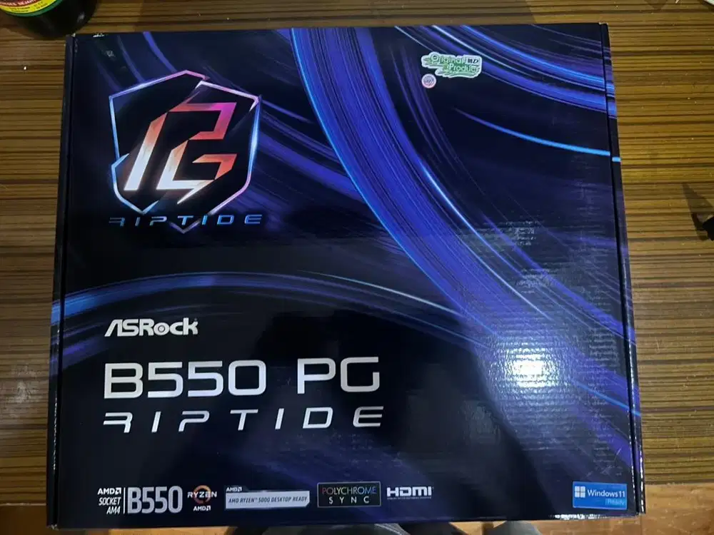 Motherboard ASRock B550 PG RIPTIDE FULLSET SEGEL