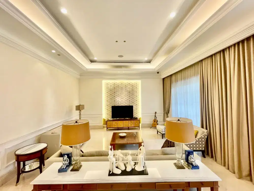 Rumah Elite Exclusive Lotus Palace PIK 4+3KT 552m2 SHM Semi Furnished