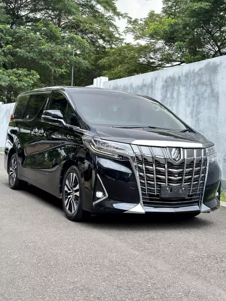 Toyota Alphard 2023 G ATPM Black TSS Facelift Kondisi Siap Pakai