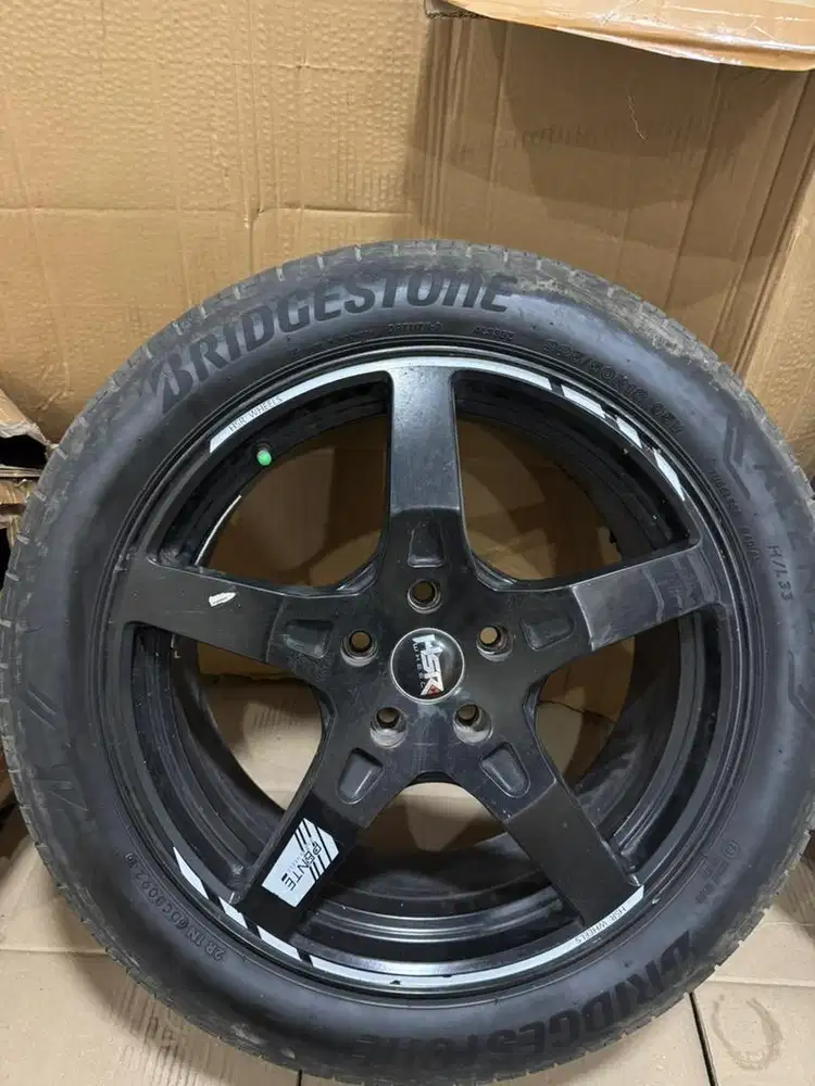 Velg Ban HSR WHEELS BLACK PENTE R 18