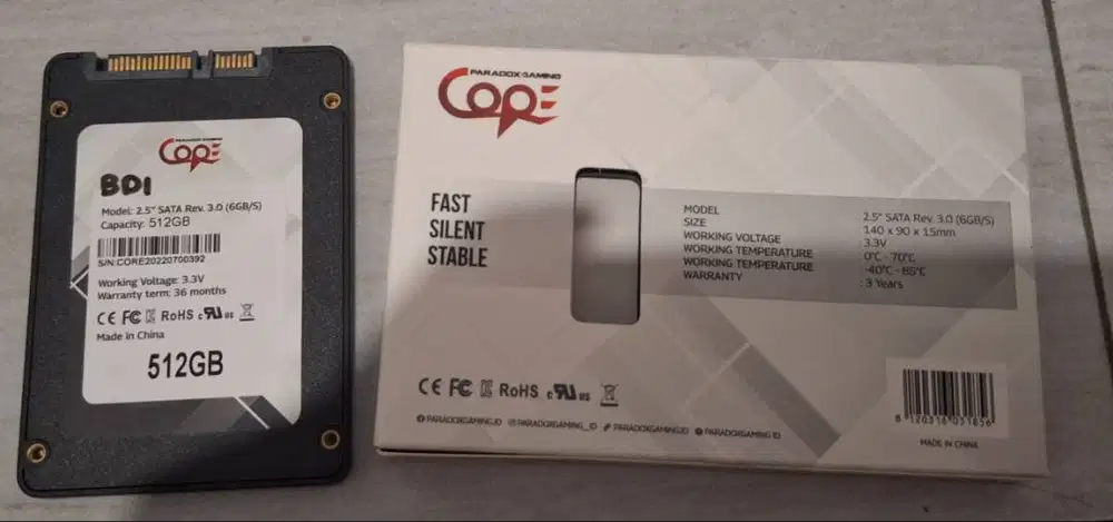 SSD 512 Gb, 2.5 inch