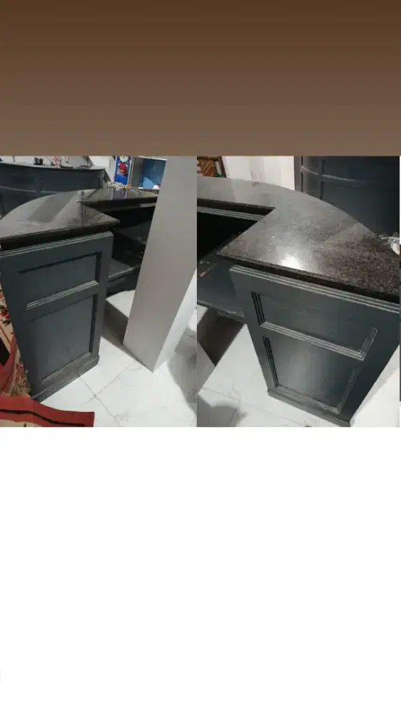 DIJUAL CEPAT MEJA BAR / RESEPSIONIS